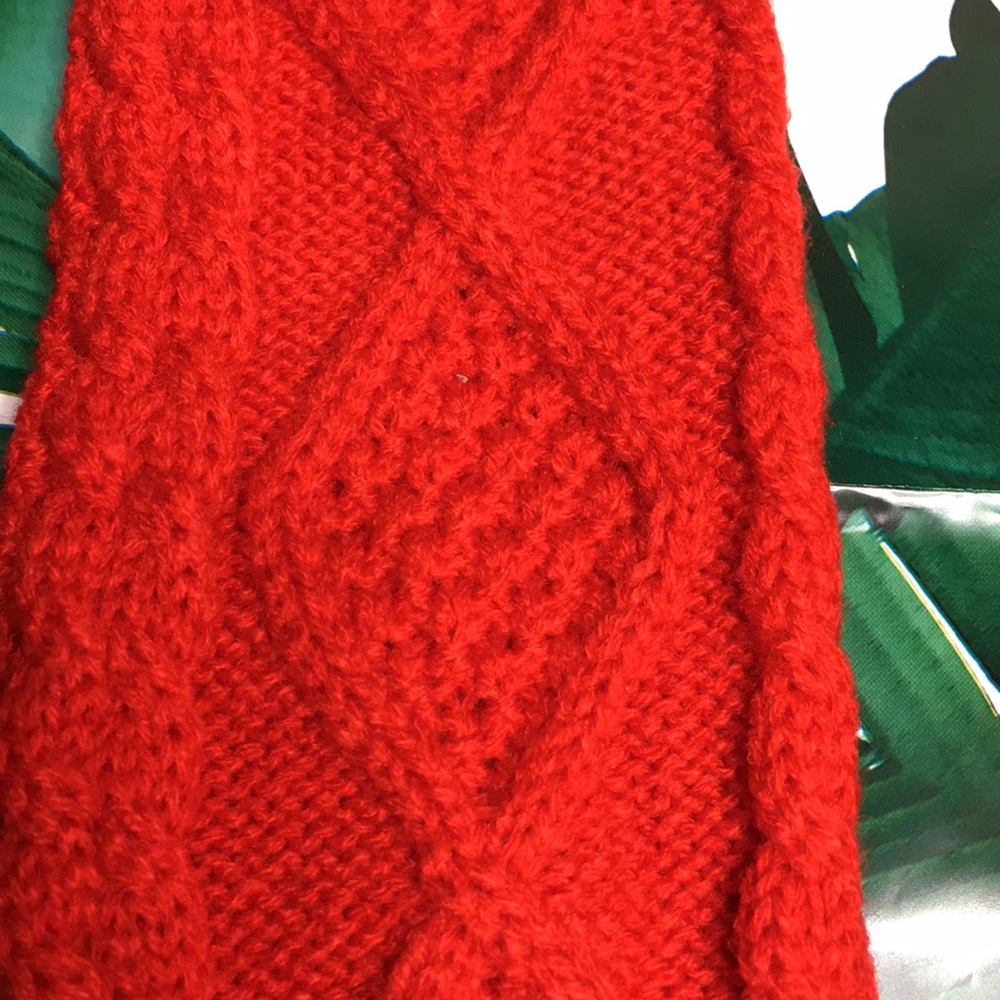 Red Hand and Arm Warmers - Picture 4 of 5
